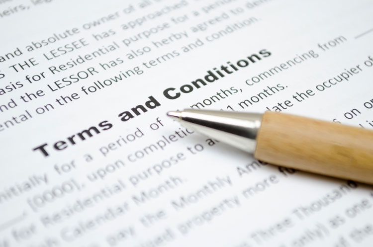 Terms, conditions and facilities offered by the wreckers